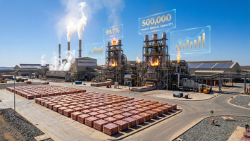  RDC : la fonderie Kamoa-Kakula, plus grande d’Afrique, réussit son premier trimestre de production